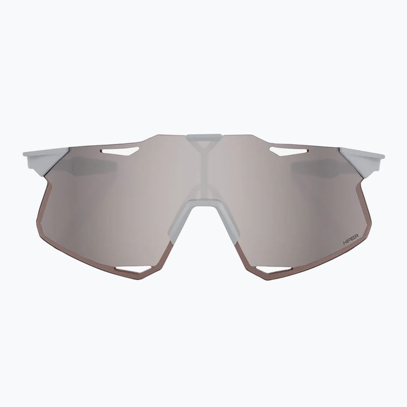 100% Hypercraft matte stone grey/hyper silver mirror sunglasses 2