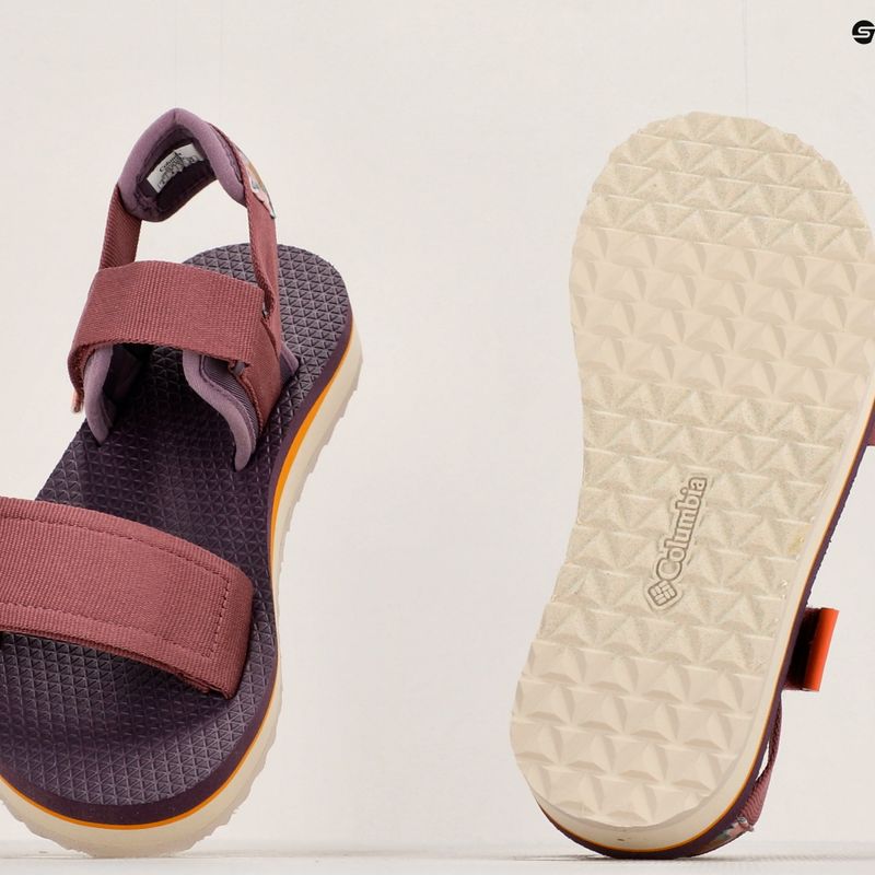 Columbia Via Desert Nights women's trekking sandals purple and maroon 2031381551 18