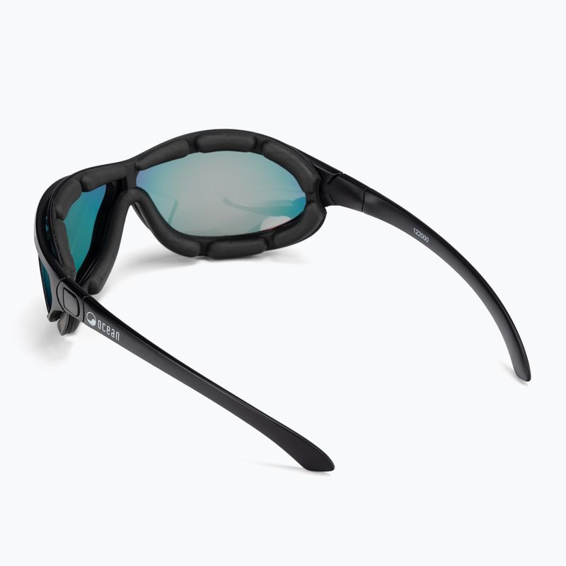 Ocean Sunglasses Tierra De Fuego mate black/revo red 12201.0 2