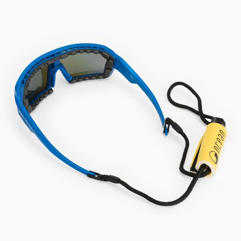 Ocean Sunglasses Chameleon matte blue/revo blue 3700.3X sunglasses 2