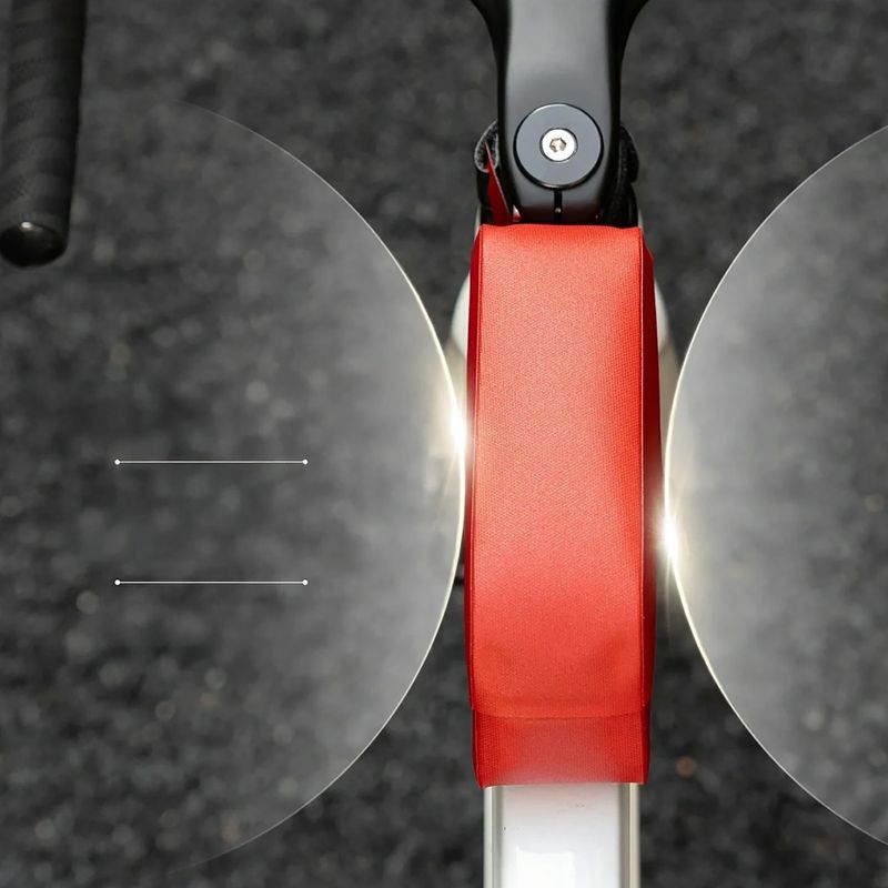 Bike frame bag Rockbros 30120122 Bike Tube Bag Magnetic L 0,9 l red 4