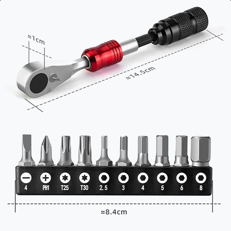 Bike wrench Rockbros 43210049001 Repair Tool 10in1 11