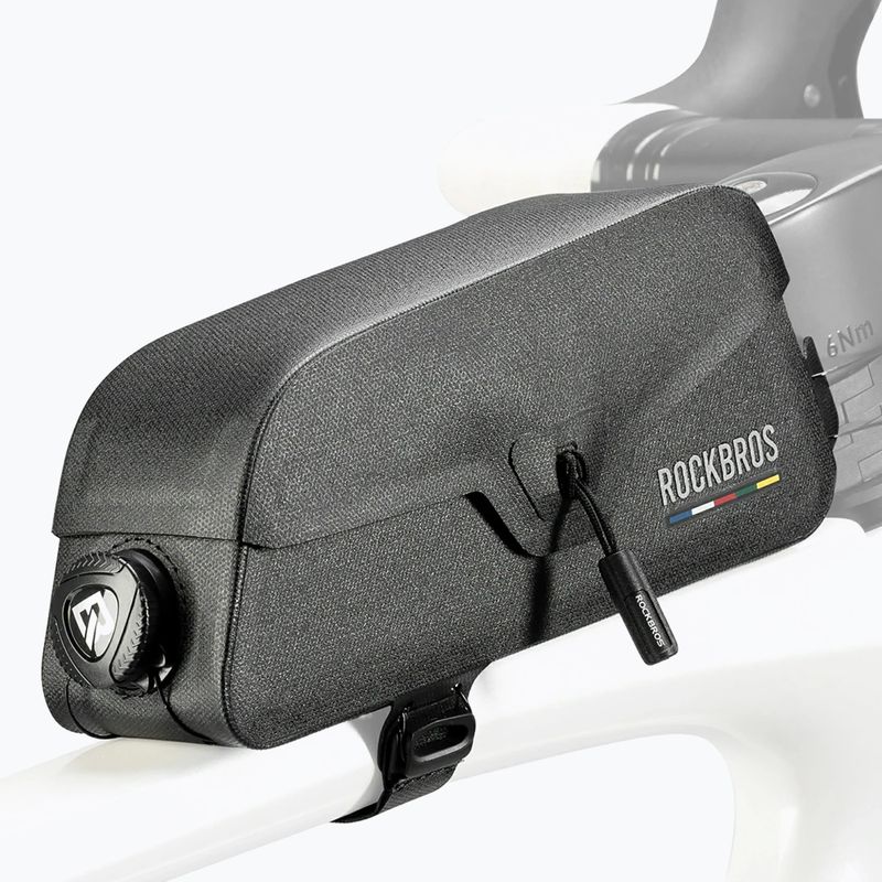 Bike frame bag Rockbros 30120123001 Road to Sky Frame Bag Magnetic S black 2