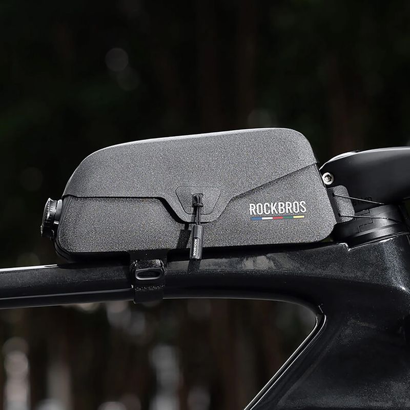 Bike frame bag Rockbros 30120123001 Road to Sky Frame Bag Magnetic S black 3