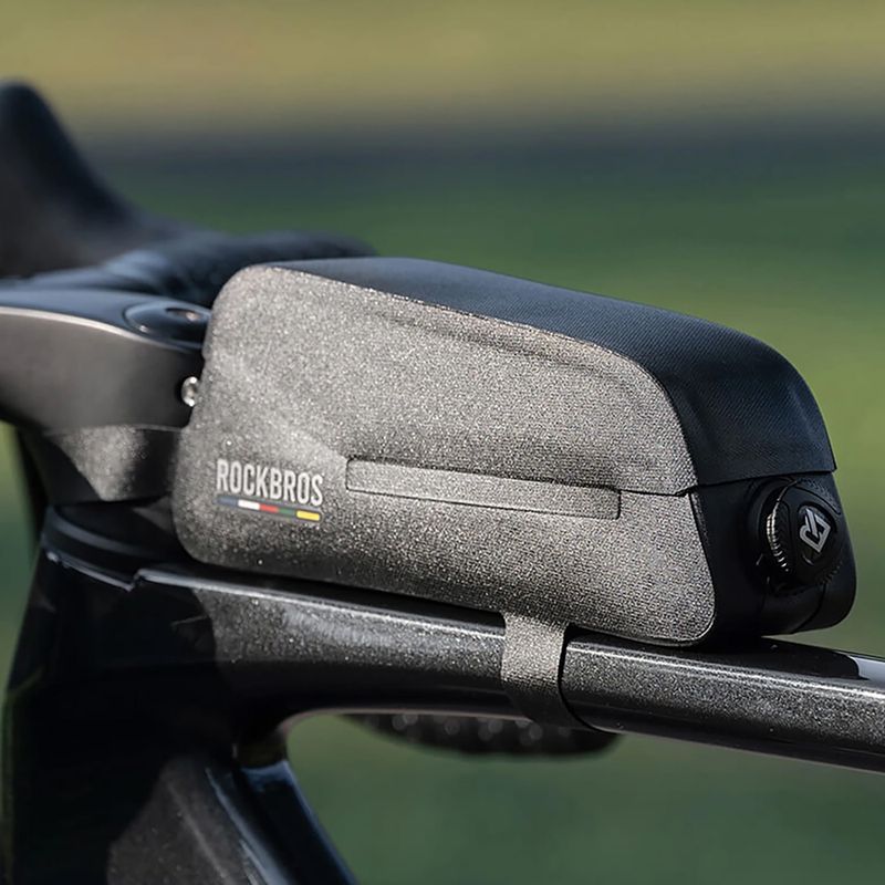 Bike frame bag Rockbros 30120123001 Road to Sky Frame Bag Magnetic S black 4