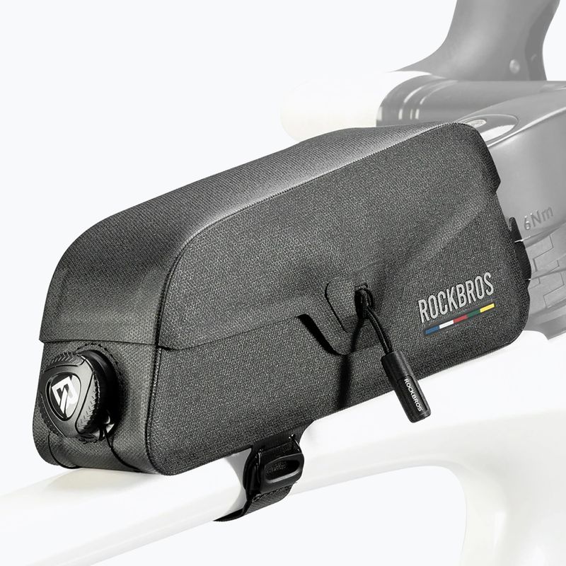Bike frame bag Rockbros 30120123002 Road to Sky Frame Bag Magnetic L 0,9 l black 2