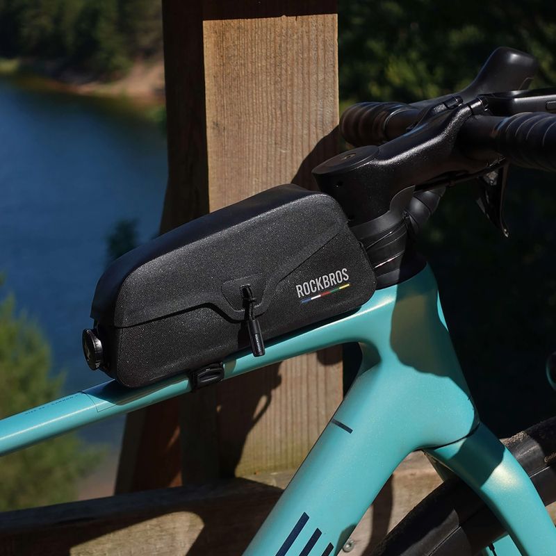 Bike frame bag Rockbros 30120123002 Road to Sky Frame Bag Magnetic L 0,9 l black 6