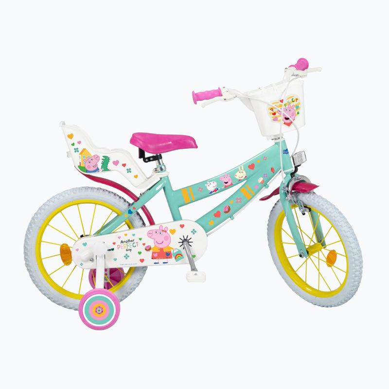 Toimsa children's bike 16" Peppa Pig green 1698