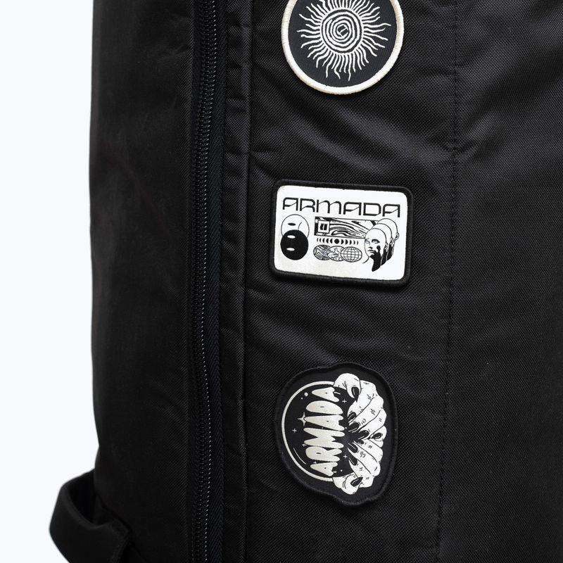 Ski bag Armada Stibbs 4 Pair Ski Roller black/afterglow 5