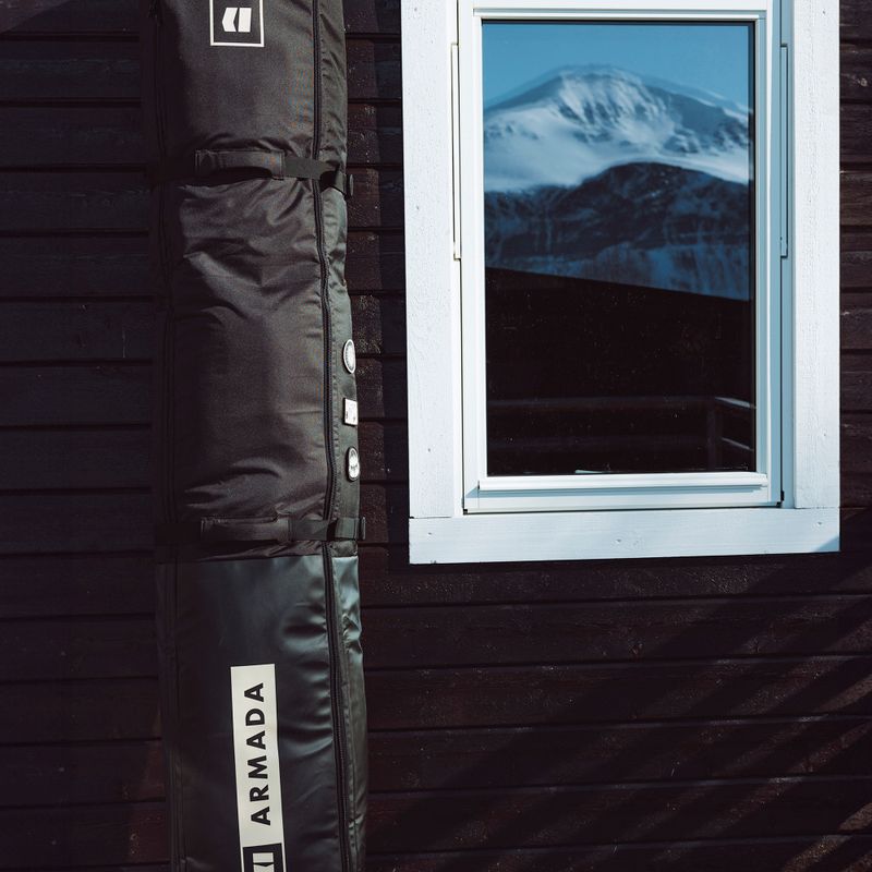 Ski bag Armada Stibbs 4 Pair Ski Roller black/afterglow 9