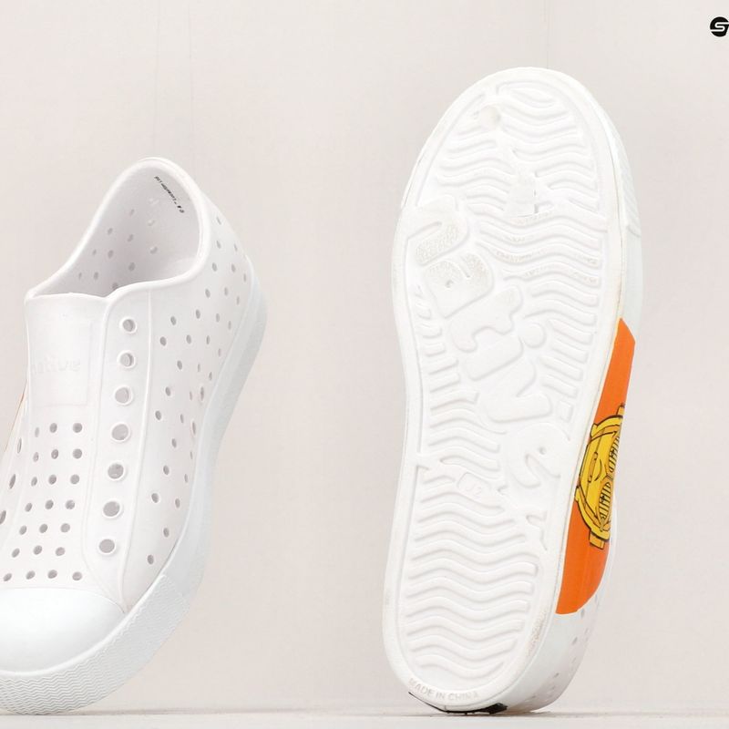 Native Jefferson Block Jr children's trainers shell white/shell white/droids bff 18