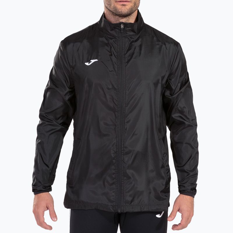 Men's Joma Elite VII Windbreaker running jacket black 101602.100