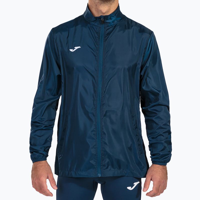 Men's Joma Elite VII Windbreaker running jacket dark navy
