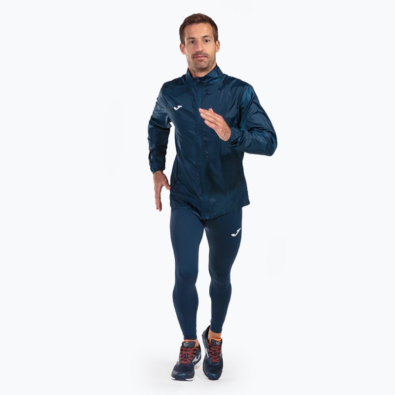 Men's Joma Elite VII Windbreaker running jacket dark navy 4