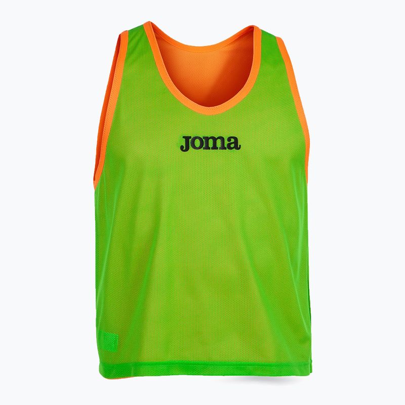 Joma Reversible Training Bib fluor orange/fluor green football marker 2