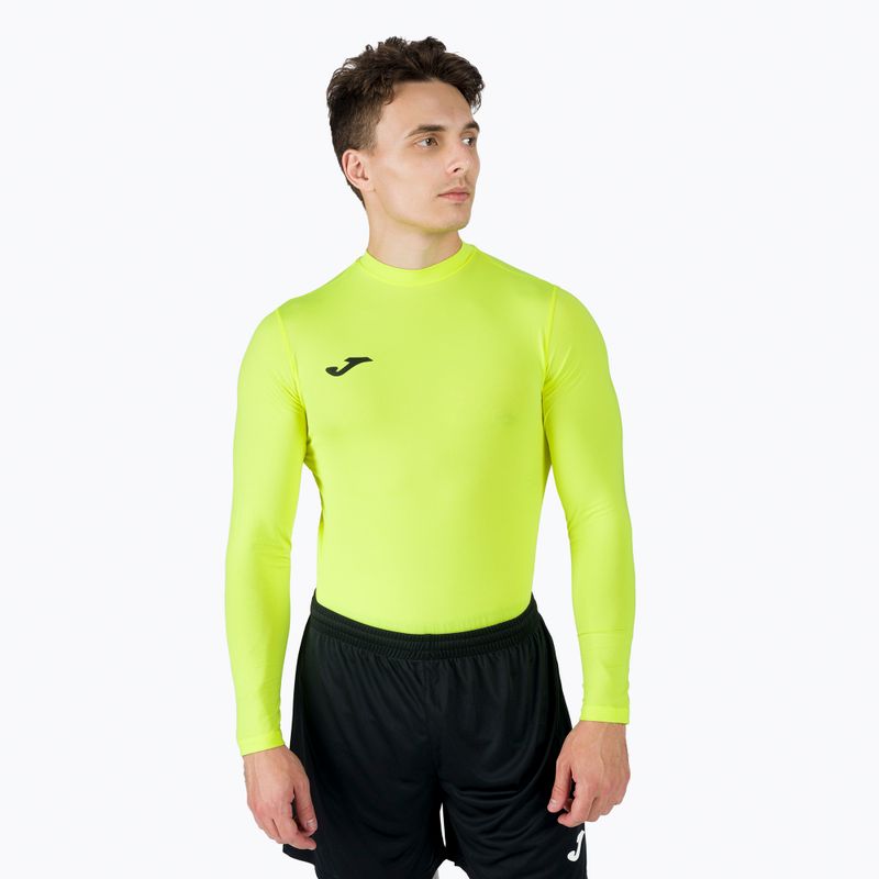 Joma Brama Academy LS thermal shirt yellow 101018 2