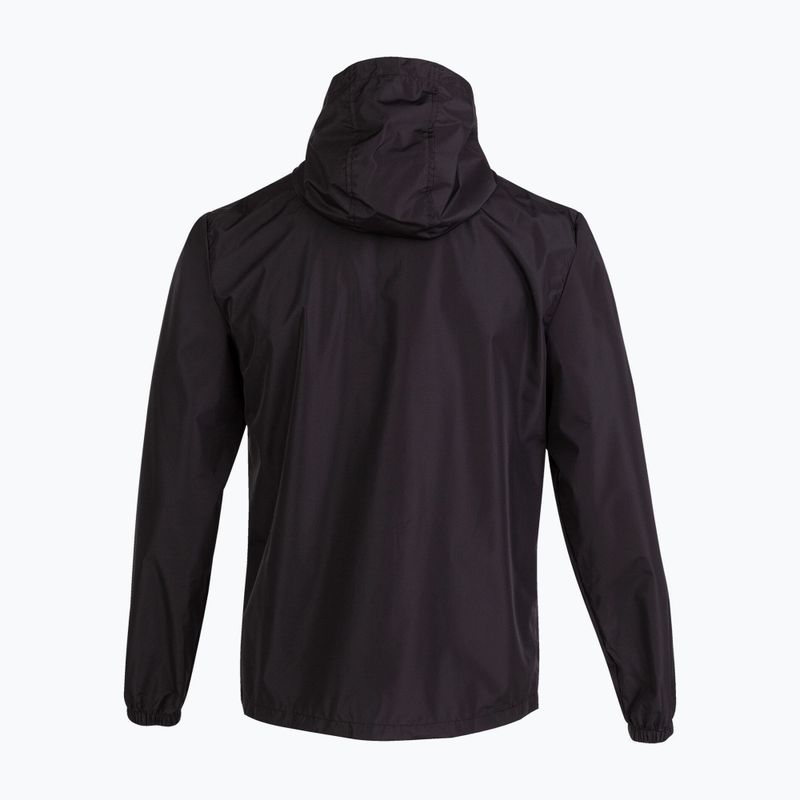 Men's Joma Elite VIII Raincoatv running jacket black 102235.100 2