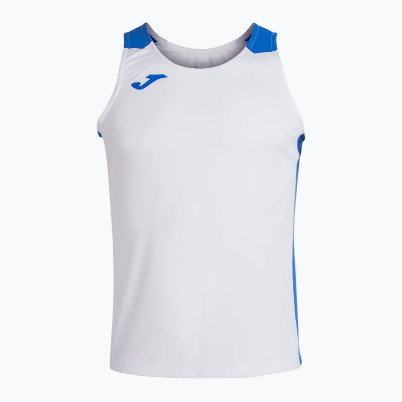 Men's Joma Record II white/royal running tank top 8