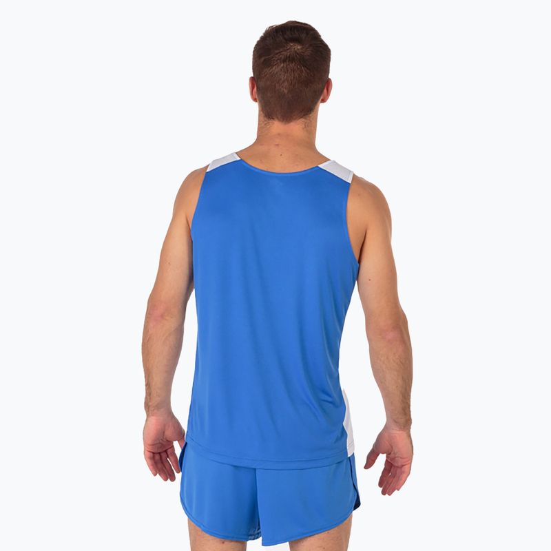 Men's Joma Record II royal/white running tank top 3