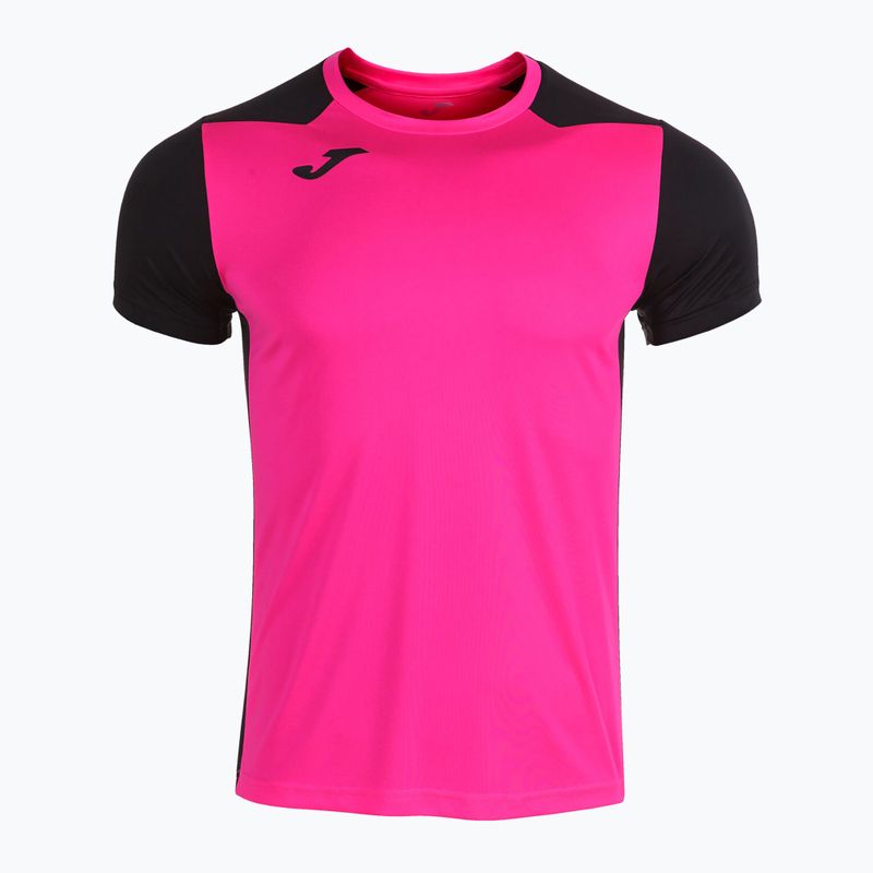 Men's Joma Record II fluor pink/black running shirt 9
