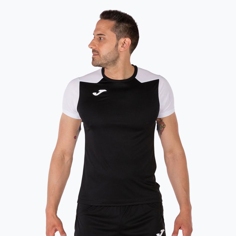 Men's Joma Record II running shirt black/white