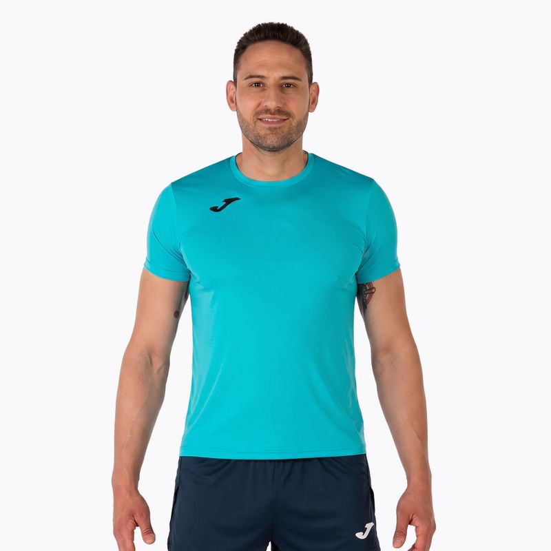 Men's running top Joma Record II fluor turquoise 12