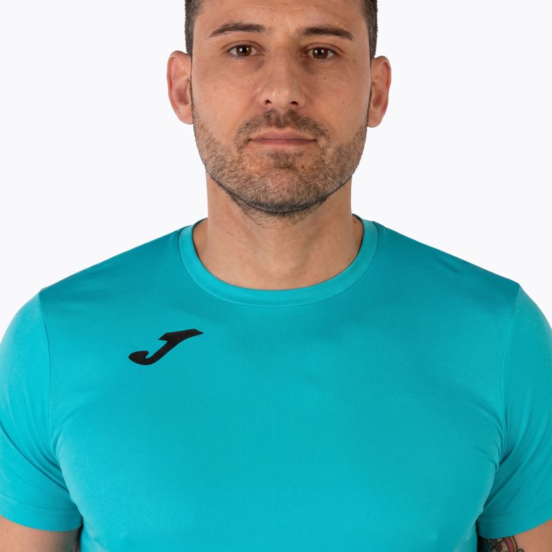 Men's running top Joma Record II fluor turquoise 15