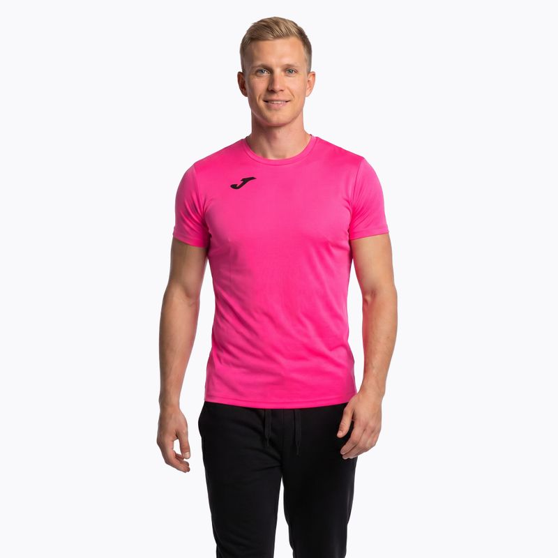 Men's running top Joma Record II fluor pink 12