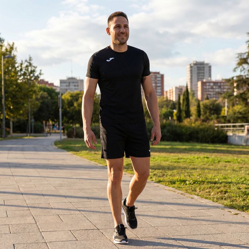 Men's Joma Record II running shirt black 102227.100 4