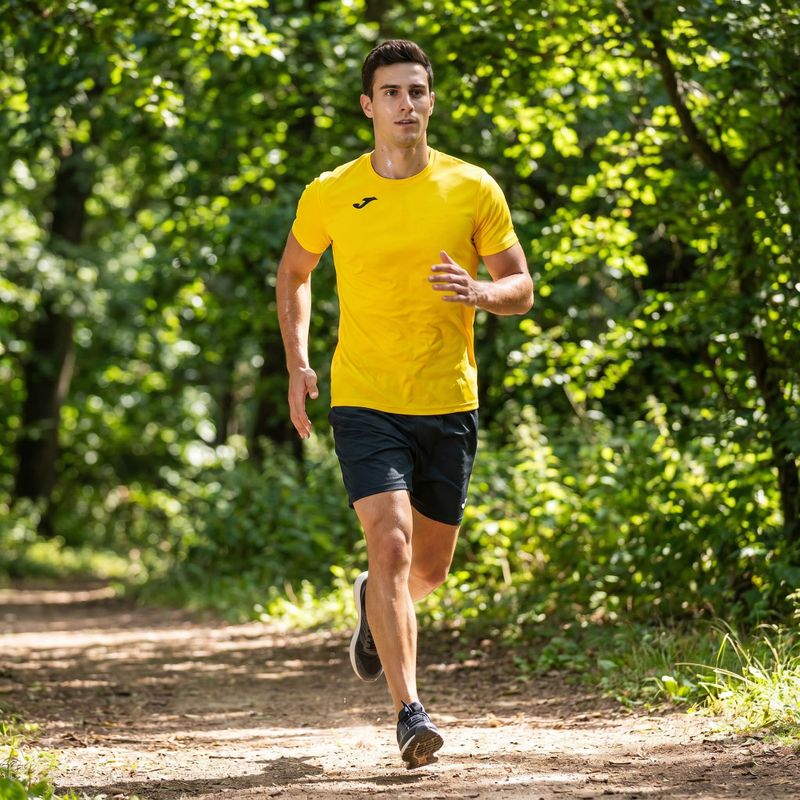 Men's Joma Record II running shirt yellow 11