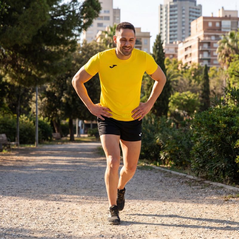 Men's Joma Record II running shirt yellow 13