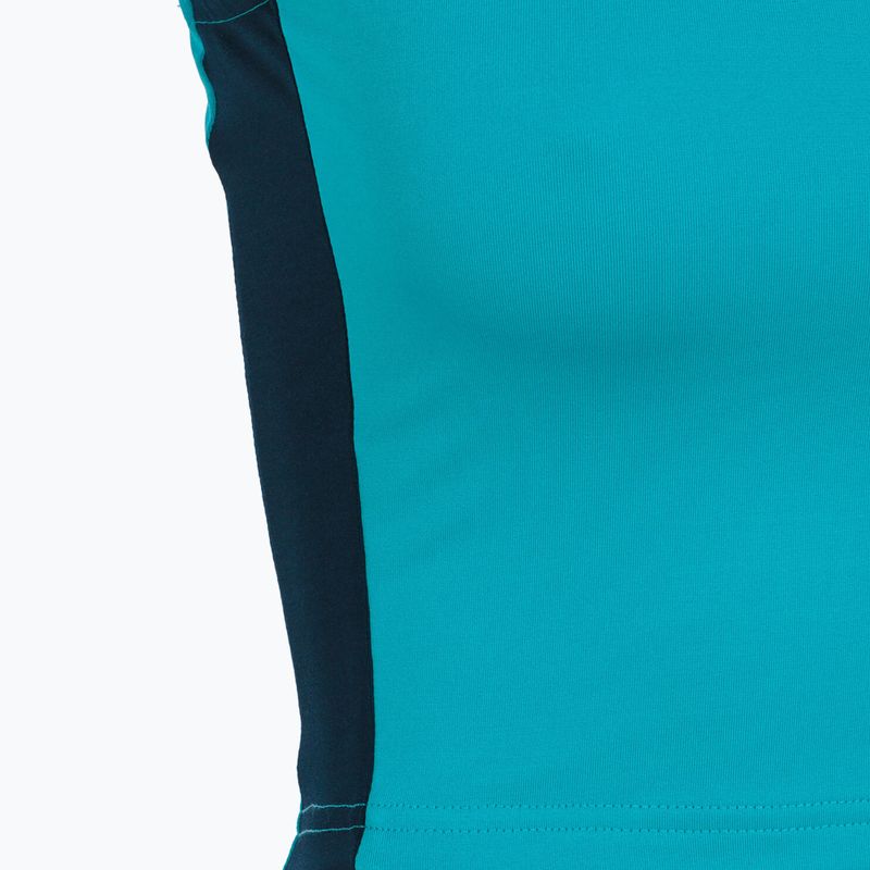 Women's Joma Record II Top turquoise/navy running shirt 4