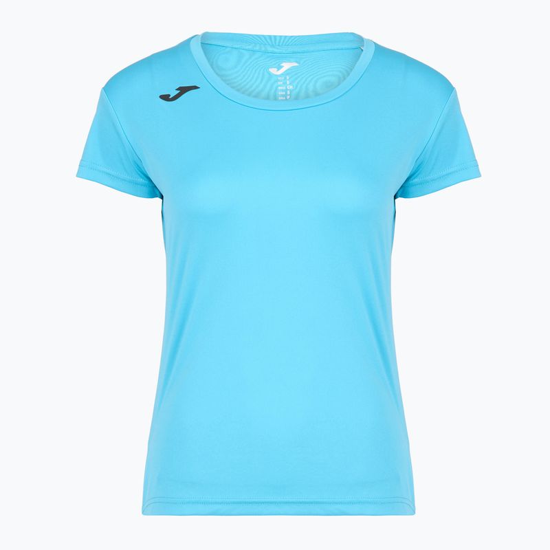 Women's running top Joma Record II fluor turquoise 4