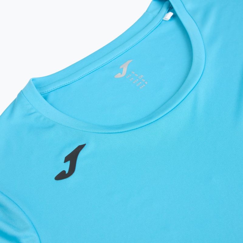 Women's running top Joma Record II fluor turquoise 6