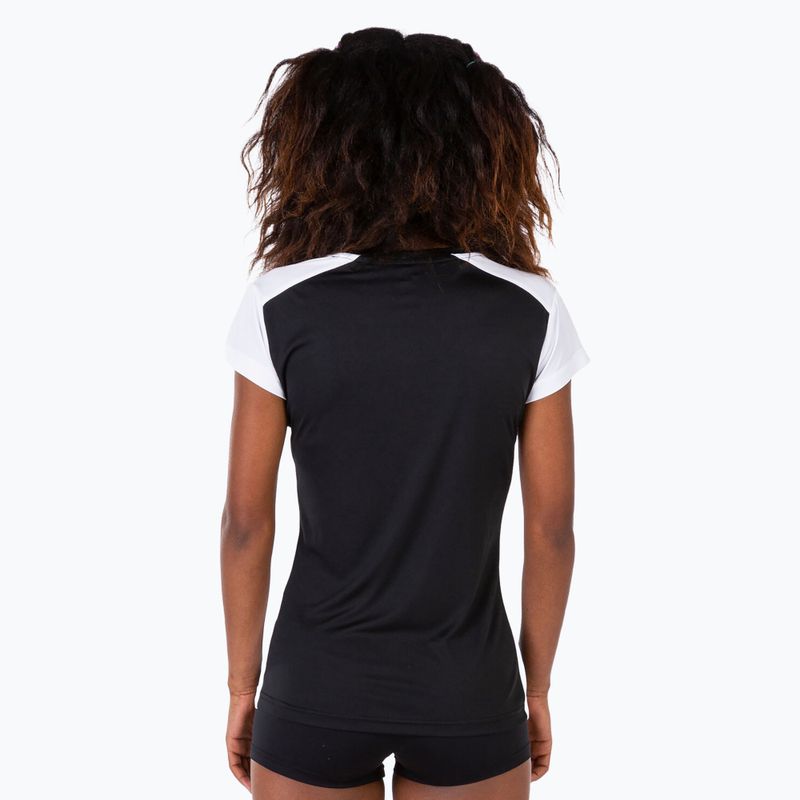 Joma Record II women's running shirt black/white 3