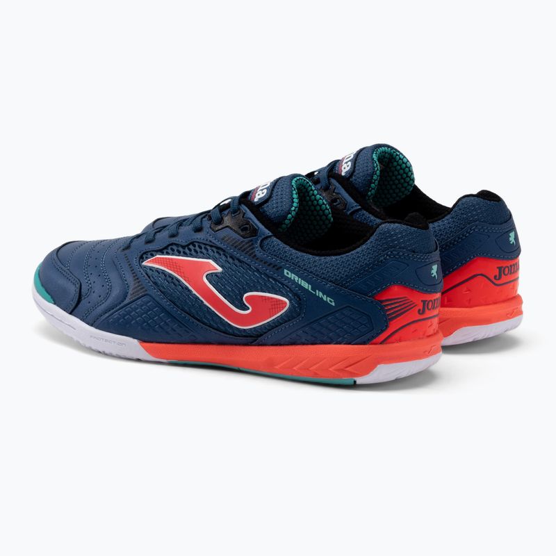 Men's football boots Joma Dribling IN navy coral 3