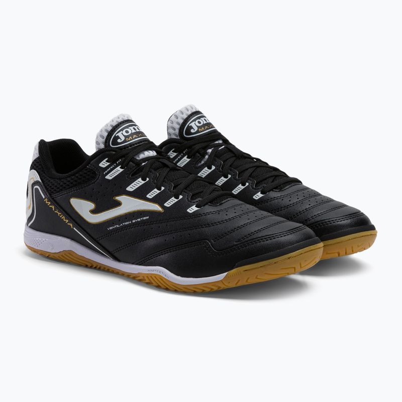 Men's Joma Maxima IN football boots black 4