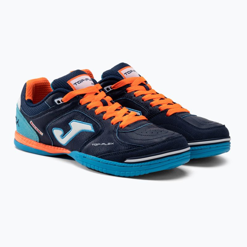 Men's football boots Joma Top Flex IN navy royal 5
