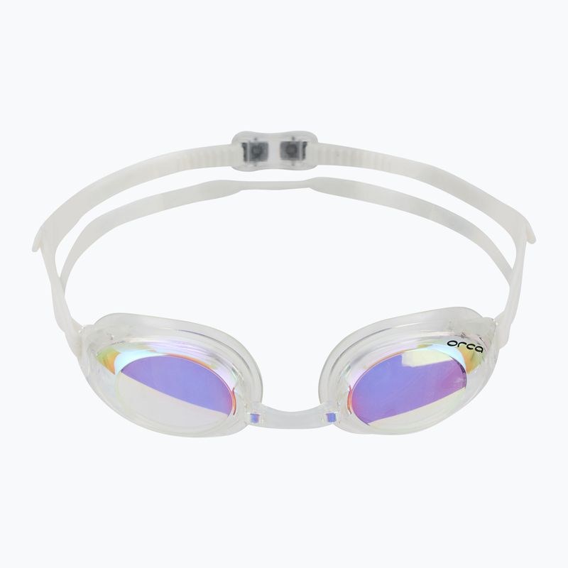 Orca Killa Speed white/mirror swimming goggles 2