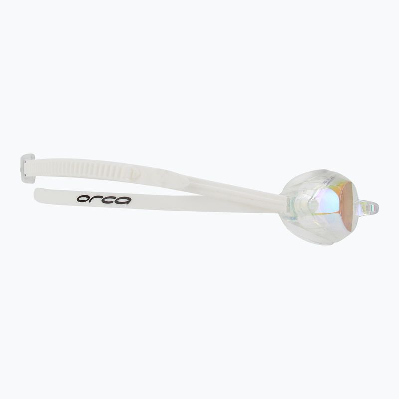 Orca Killa Speed white/mirror swimming goggles 4