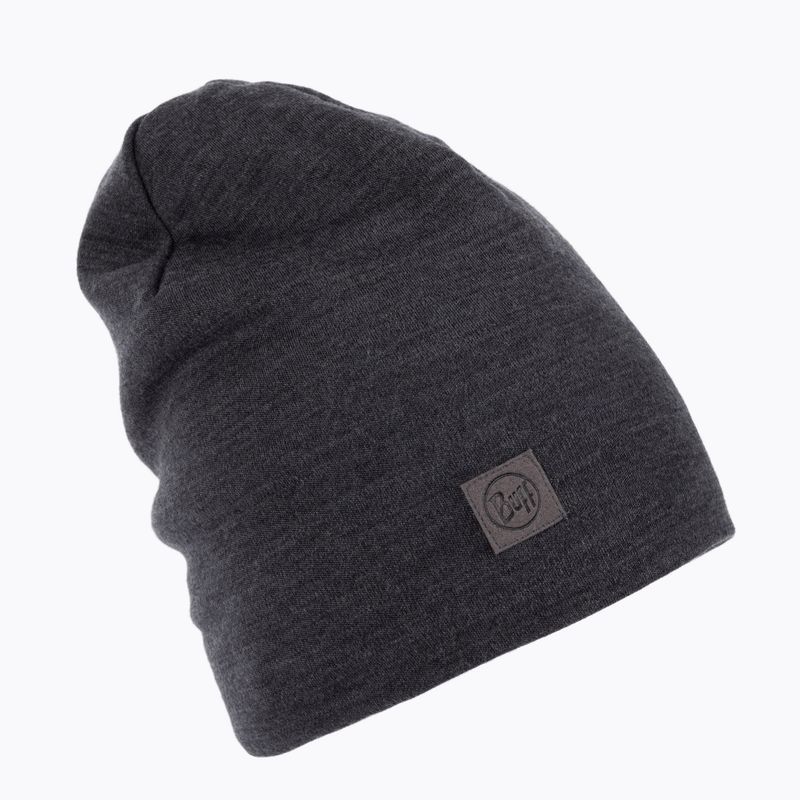 BUFF Heavyweight Merino Wool Hat Solid grey 113028