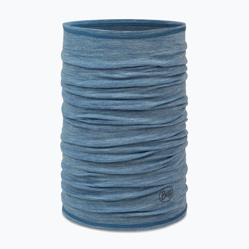 Multifunctional snood BUFF Lightweight Merino Wool lake blue