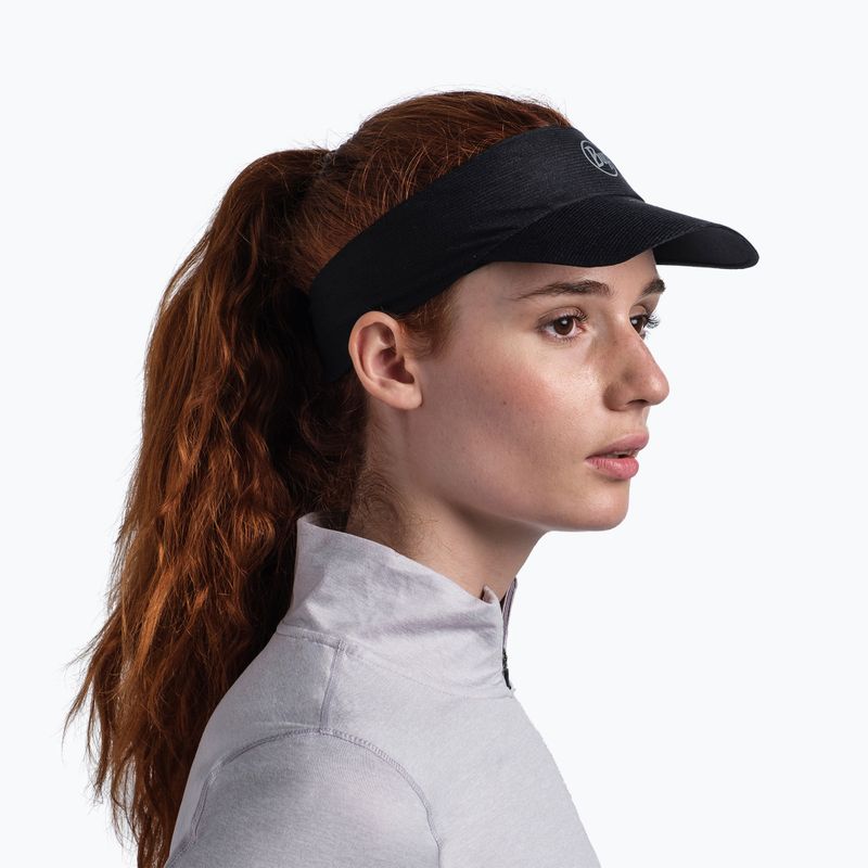 BUFF Pack Speed Visor running visor solid black 3