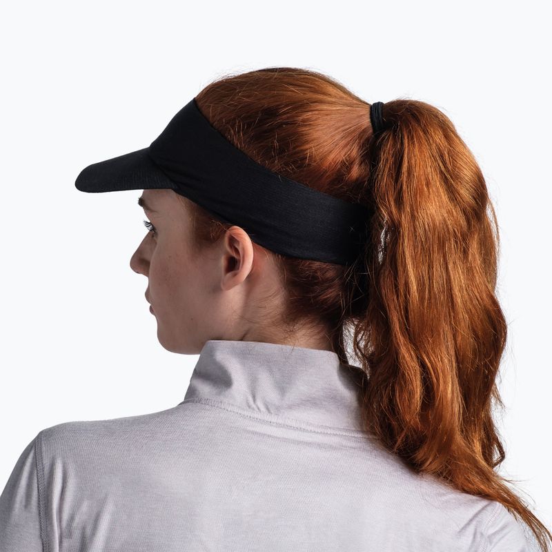 BUFF Pack Speed Visor running visor solid black 4