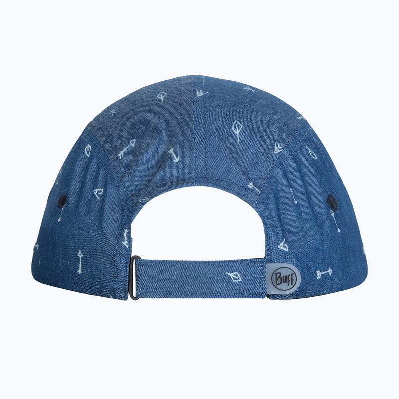 Children's baseball cap BUFF 5 Panel arrows denim/denim 2
