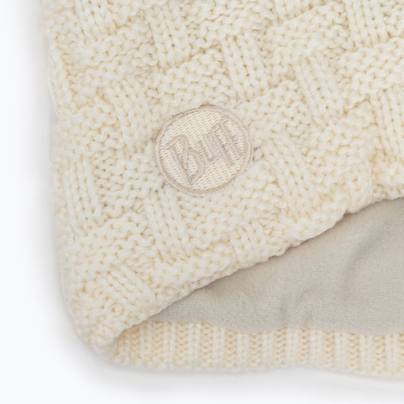 BUFF Knitted & Fleece Neckwarmer Beige 113549.014.10.00 3