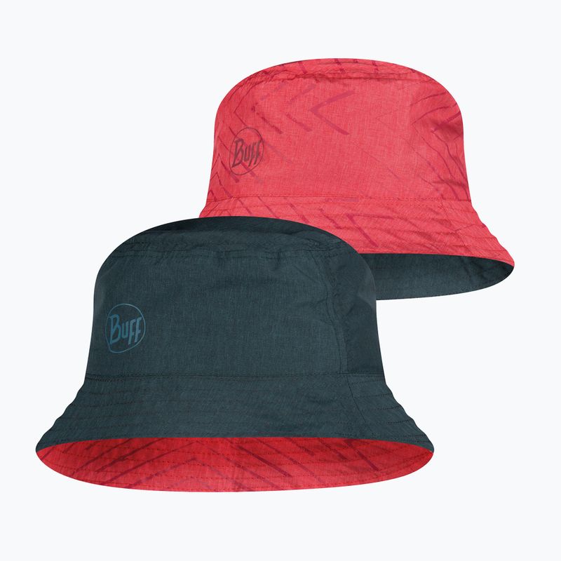 Hat BUFF Travel Bucket collage red 3