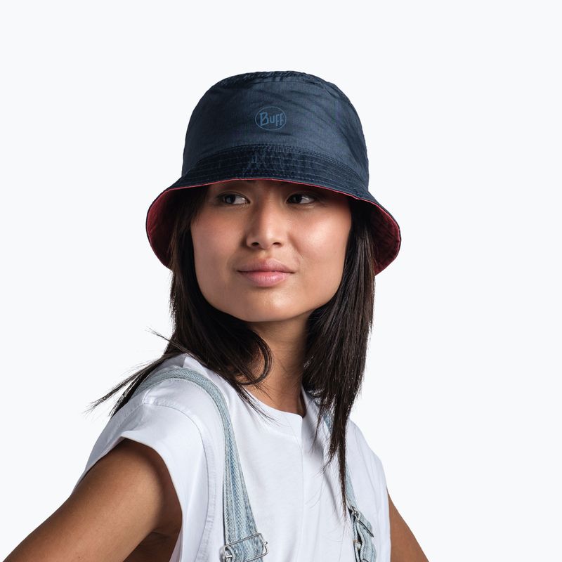 Hat BUFF Travel Bucket collage red 4