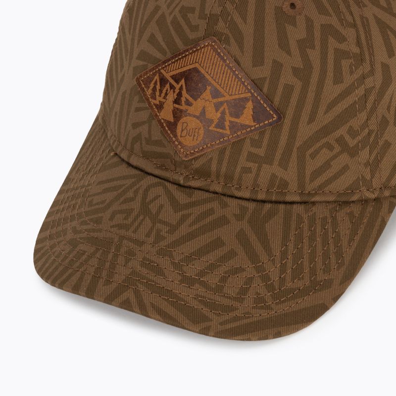 Baseball cap BUFF Baseball Cap stony nut 3
