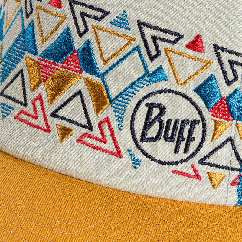 BUFF men's Trucker Ladji blue/yellow baseball cap 122597.555.10.00 5
